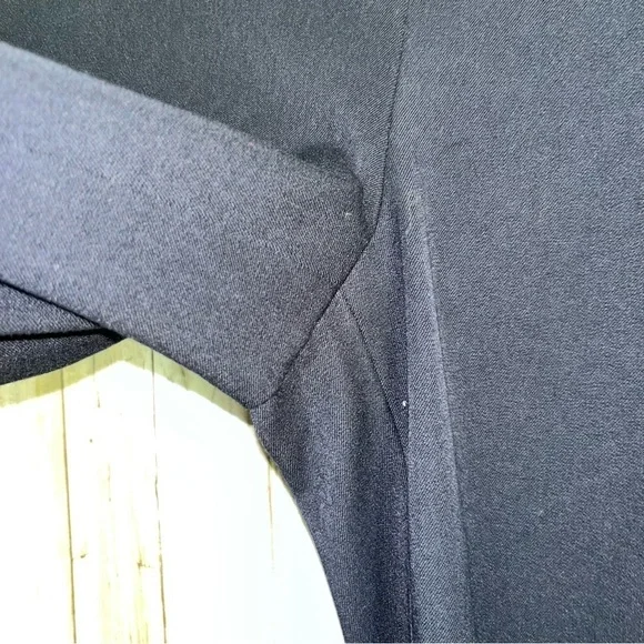 Talbots Black Heritage Side Zip Straight Leg Pants - Picture 4 of 7